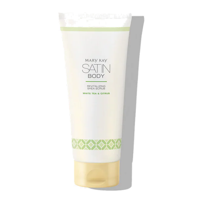 Exfoliante Revitalizador de Karité Té Blanco y Cítricos Satin Body®